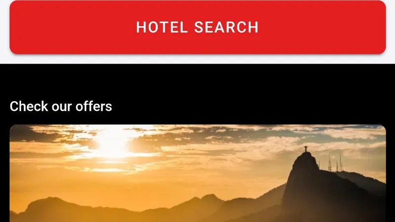 eHotel mobile booking application