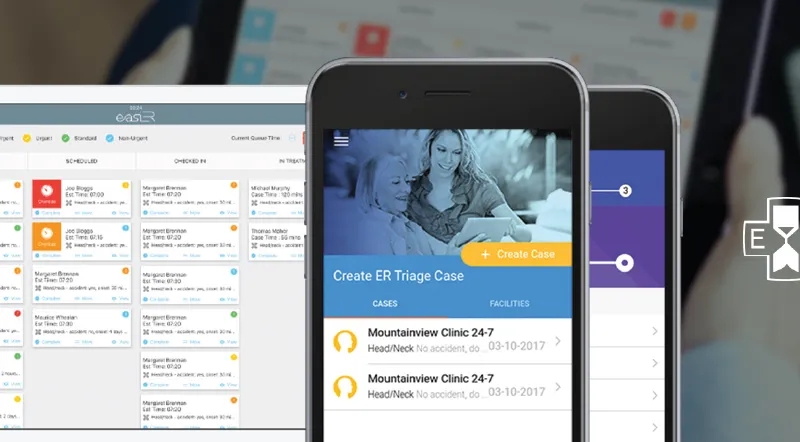SmartER healthcare application for emergency rooms